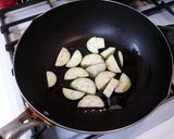 美味しい　ナスとアスパラのアラビアータ作り方1写真
