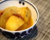新ジャガと新玉ねぎのカレー醤油煮作り方3写真