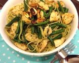 給料日前の超簡単！鶏胸肉のジェノベーゼ♪作り方8写真