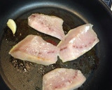 カジキマグロのソテー、焼きトマトのせ。作り方3写真