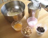 チョコとくるみのざくざくクッキー作り方1写真