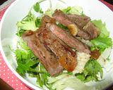 照り焼きステーキ丼♡お野菜もネ～♪作り方11写真
