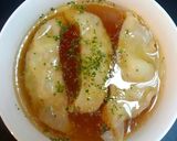 醤油ベースのスープ餃子作り方4写真