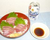 パパのカツオの刺身②作り方2写真
