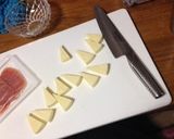 栄養おやつ直ぐ完成簡単好物生ハムチーズ作り方1写真