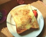 チーズ×練乳×胡麻の甘塩トースト作り方3写真