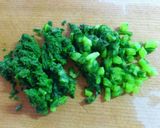 妊婦さんにも！春菊と納豆の和え物作り方3写真