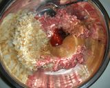 短時間で本格我が家のハンバーグ作り方1写真