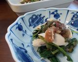 ルッコラとささみの梅和え♪作り方5写真