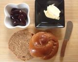 ほっこり茶福豆の黒糖ロール作り方1写真