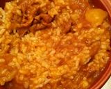 半熟卵ととろ～りチーズの焼きカレー作り方1写真