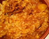 半熟卵ととろ～りチーズの焼きカレー作り方1写真