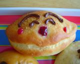 パンでお遊び　カスタードの「食パンマン」作り方7写真