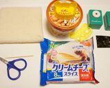 型抜きだけでリラックマ♪作り方1写真