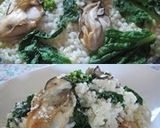 簡単 牡蠣と菜の花のリゾット作り方10写真