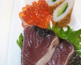 三点盛り(お刺身version)作り方5写真