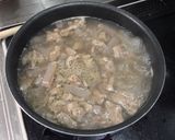 ポン酢で食べる「元祖すじこんの店」鉄板焼作り方3写真