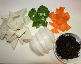 高野豆腐とたっぷり野菜作り方1写真