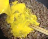 和製ハンバーグ☆（ひき肉の卵とじ）作り方4写真