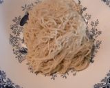 和風ドレッシングで油そば風汁なしラーメン作り方4写真