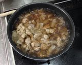 ポン酢で食べる「元祖すじこんの店」鉄板焼作り方5写真