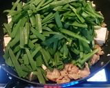 ニラ豚豆腐炒め作り方3写真