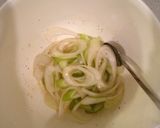 冷凍うどん＋ネギ塩で簡単節約おひる作り方1写真