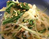 モヤシと水菜のナムル作り方5写真