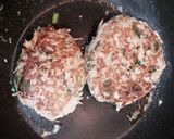 簡単*もやし増量ハンバーグ作り方4写真