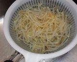 水菜ともやしのポン酢和え作り方4写真