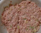 照り焼き鶏つくね＊豆腐蓮根入り作り方2写真