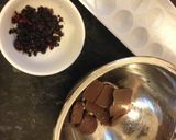 ドライブルーベリーを使ったチョコレート♪作り方1写真