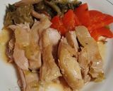 炊飯器で鶏肉と野菜の塩麹蒸し作り方4写真