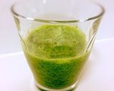 ほうれん草のグリーンスムージー作り方2写真