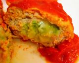 本当に美味い✩アボガドチーズのハンバーグ作り方9写真