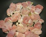 チキンのマスタード★芽キャベツ★アスパラ作り方2写真