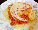 ミートソーススパゲティ簡単作り方4写真