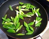 春野菜と海老のガーリック炒め作り方4写真