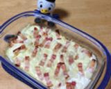 ♪長芋のさっぱりグラタン風作り方4写真