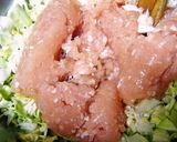 鶏ミンチと春キャベツのメンチカツ作り方2写真