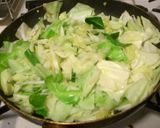 鶏むね肉とキャベツの甘辛ソース作り方3写真