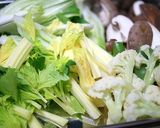 カリフラワーとセロリの春炒め作り方1写真
