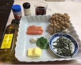 簡単！たらこときのこの和風パスタ作り方1写真