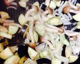 ナスとしめじのトロトロ山芋和風パスタ作り方3写真