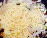 ナスとしめじのトロトロ山芋和風パスタ作り方4写真