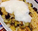 ナスとしめじのトロトロ山芋和風パスタ作り方5写真