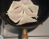 おつまみにも☆ささみと梅の焼きワンタン作り方10写真