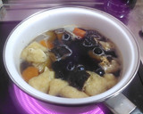黒豆入り大根とにんじんとしいたけの煮物作り方4写真