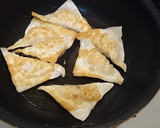 おつまみにも☆ささみと梅の焼きワンタン作り方11写真
