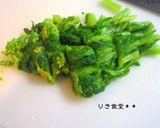 菜の花のからし和え作り方2写真